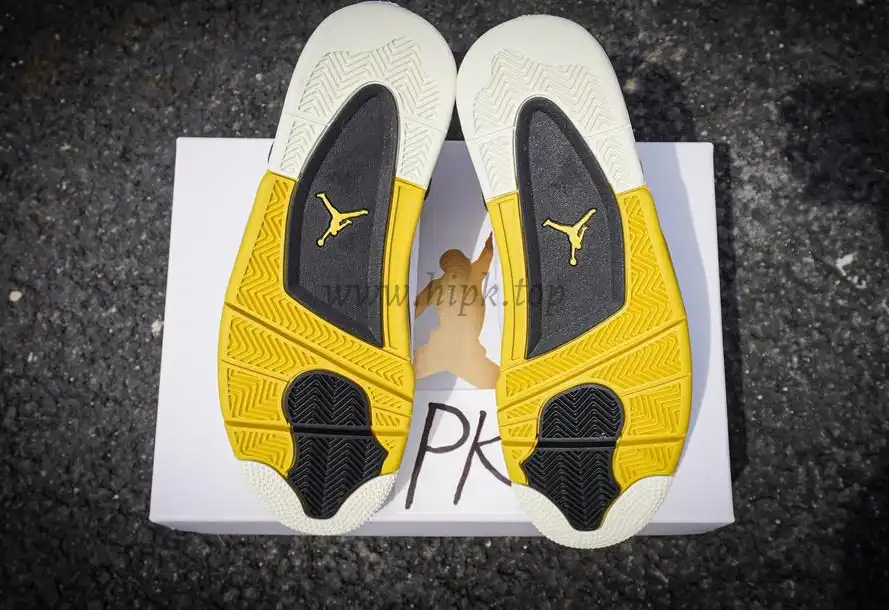 PK God Jordan 4 Vivid Sulfur retail materials ready to ship