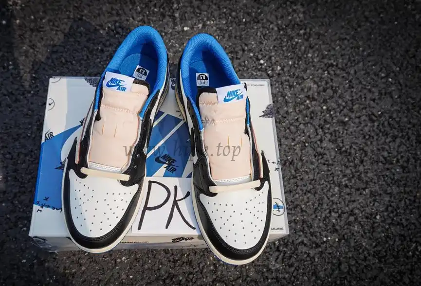 PK 4.0 TRAVIS SCOTT X FRAGEMENT X AIR JORDAN 1 LOW OG RETAIL MATERIALS READY TO SHIP