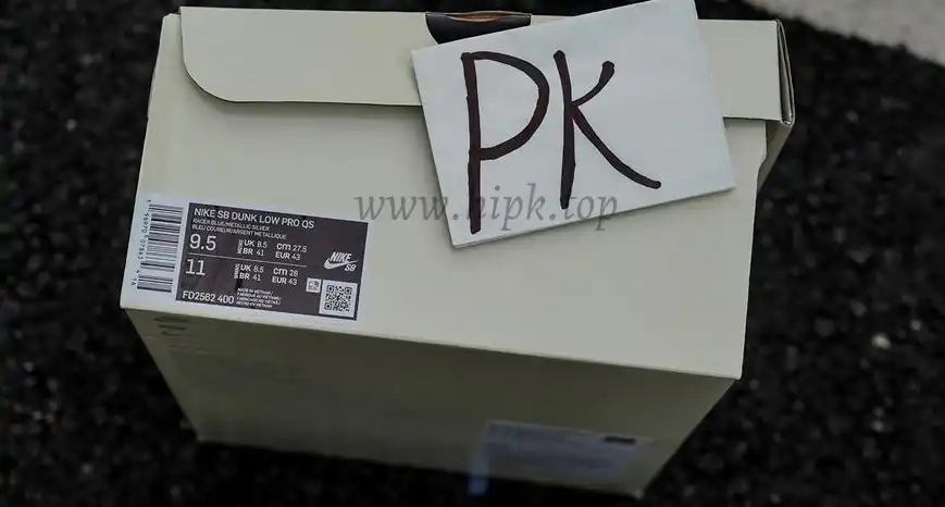 PK GOD APRIL Skateboards X NIKE DUNK SB White and Multi-color RETAIL MATERIALS READY TO SHIP