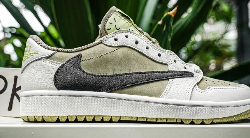 PK 4.0 Jordan 1 Retro Low Golf Travis Scott Neutral Olive RETAIL MATERIALS READY TO SHIP