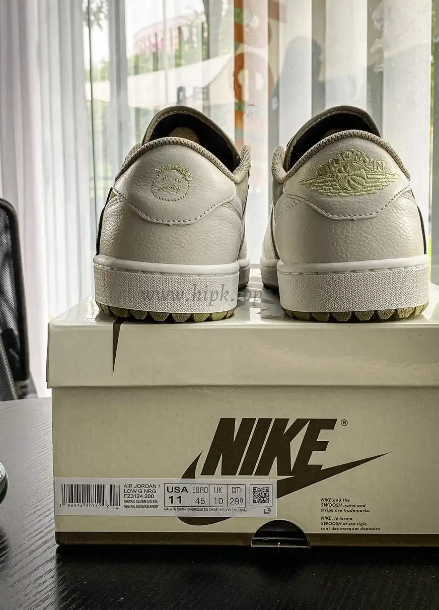 PK 4.0 Jordan 1 Retro Low Golf Travis Scott Neutral Olive RETAIL MATERIALS READY TO SHIP