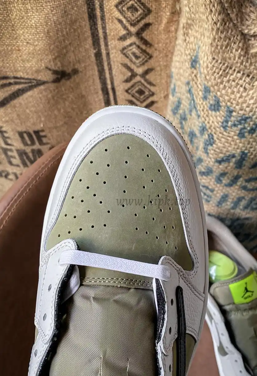 PK 4.0 Jordan 1 Retro Low Golf Travis Scott Neutral Olive RETAIL MATERIALS READY TO SHIP