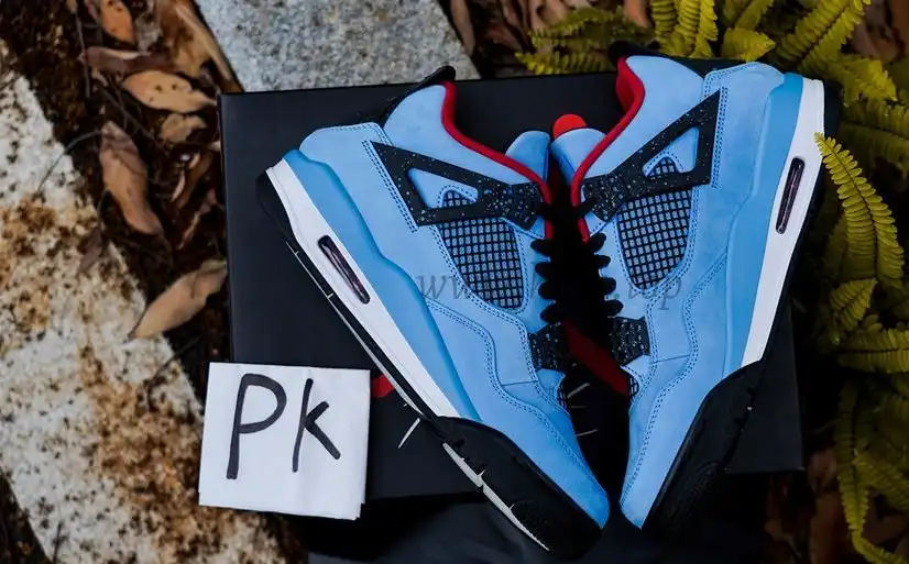 PK5.0 Jordan 4 Retro Travis Scott Cactus Jack RETAIL MATERIALS READY TO SHIP