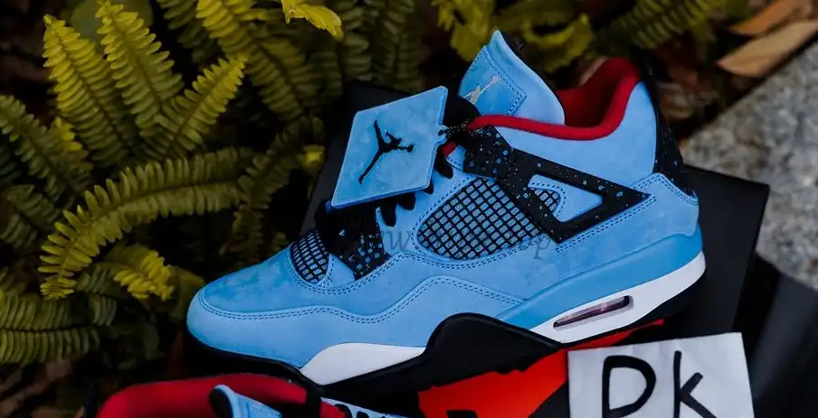 PK5.0 Jordan 4 Retro Travis Scott Cactus Jack RETAIL MATERIALS READY TO SHIP