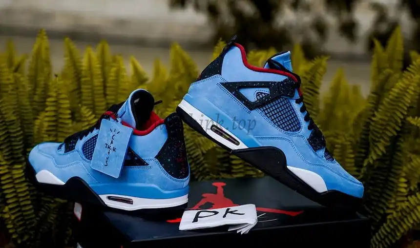 PK5.0 Jordan 4 Retro Travis Scott Cactus Jack RETAIL MATERIALS READY TO SHIP