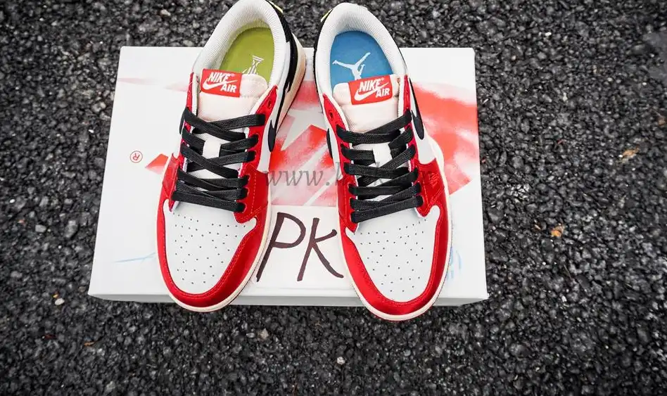 PK God Trophy Room X Jordan Air Jordan 1 Low OG “Away” retail materials ready to ship