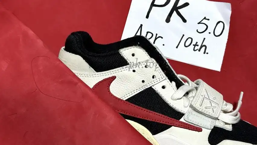 PK5.0 Travis Scott X Jumpman Jack TR University Red RETAIL MATERIALS READY TO SHIP