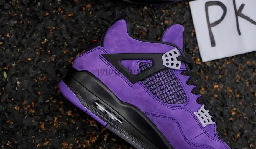 Pk5.0 Travis Scott x Air Jordan 4 F&F Purple RETAIL MATERIALS READY TO SHIP