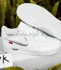 PK GOD X YIFU RETAIL FACTORY X NIKE X OFF WHITE-AIR JORDAN 1-TRIPLE WHITE ready limited