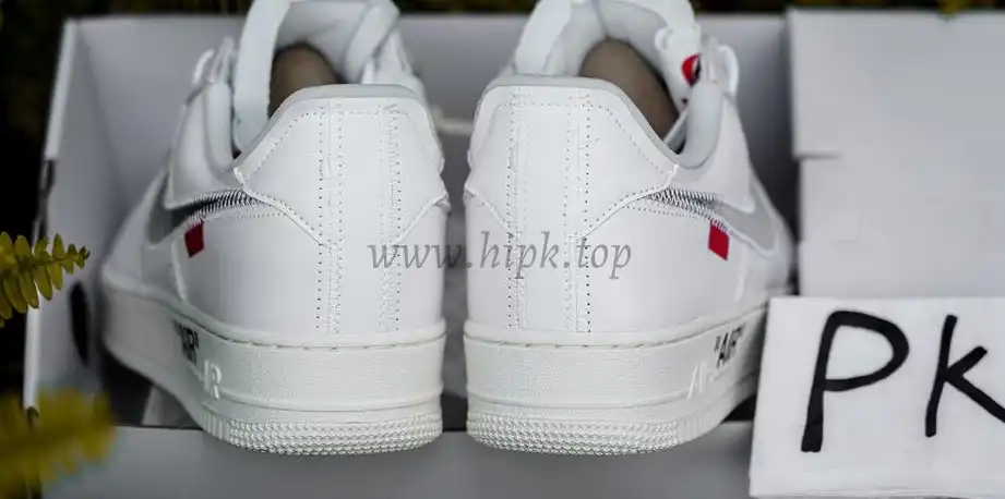 pk5.0 OFF-WHITE x Air Force 1 Low white Silver retail materials ready to ship