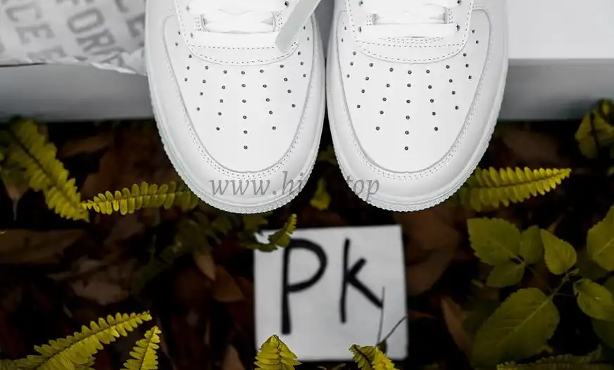 pk5.0 OFF-WHITE x Air Force 1 Low white Silver retail materials ready to ship