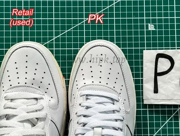 pk5.0 OFF-WHITE x Air Force 1 Low white Silver retail materials ready to ship