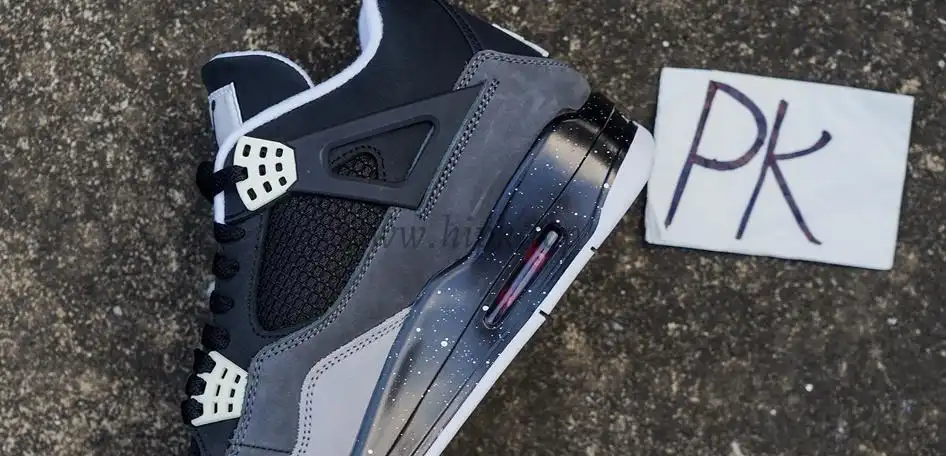 PK GOD Air Jordan 4 Retro Fear RETAIL MATERIALS READY TO SHIP