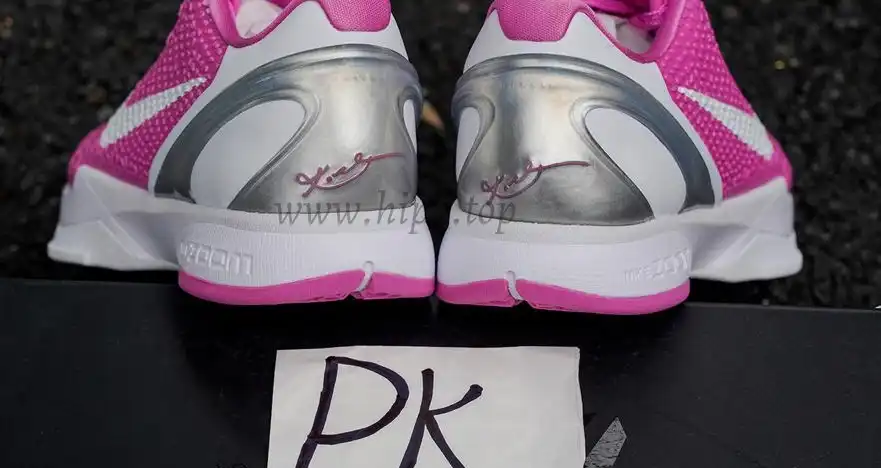 PK GOD Nike Kobe 6 Kay Yow Think Pink RETAIL MATERIALS READY TO SHIP