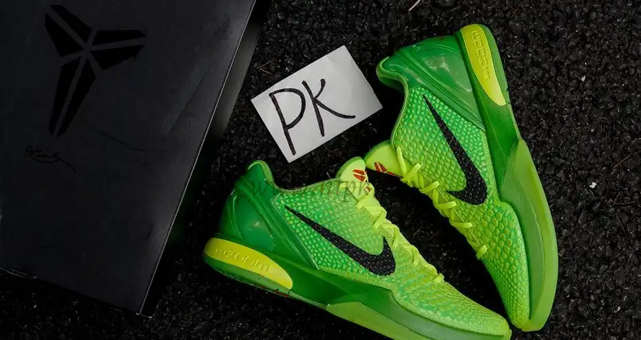 PK GOD Nike Kobe 6 Protro Grinch 2020 RETAIL MATERIALS READY TO SHIP