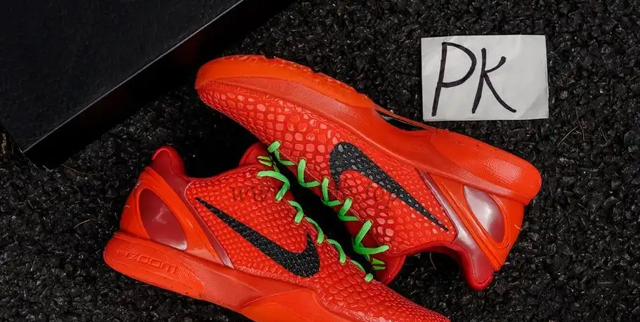 PK GOD Nike Kobe 6 Protro Reverse Grinch RETAIL MATERIALS READY TO SHIP