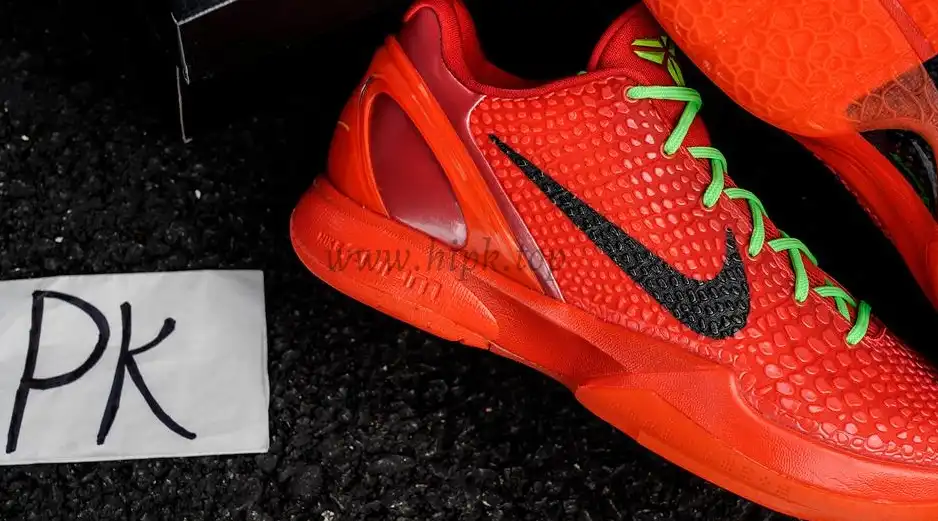 PK GOD Nike Kobe 6 Protro Reverse Grinch RETAIL MATERIALS READY TO SHIP