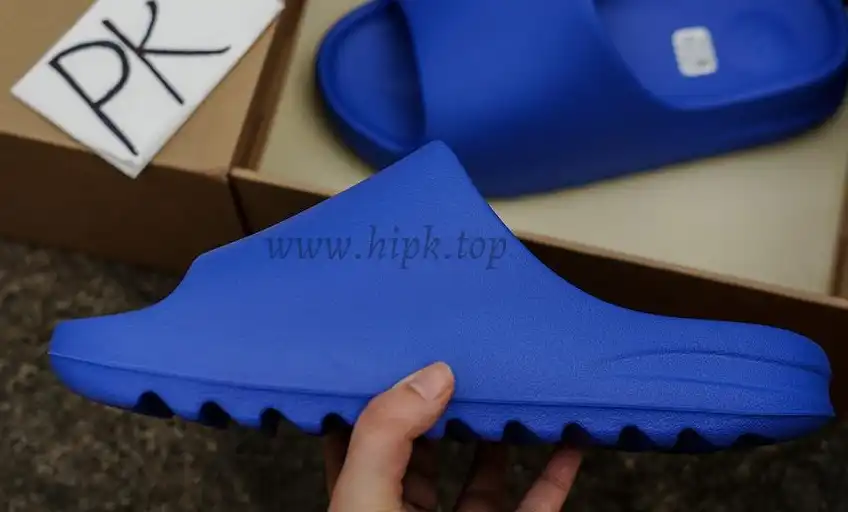 PK GOD adidas Yeezy Slide Azure RETAIL MATERIALS READY TO SHIP