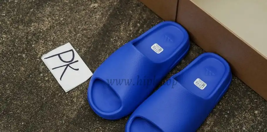 PK GOD adidas Yeezy Slide Azure RETAIL MATERIALS READY TO SHIP