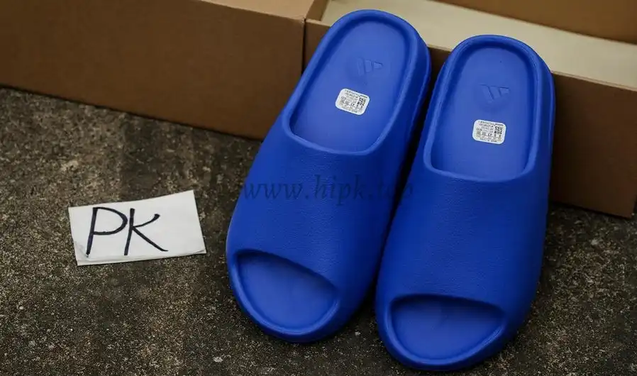 PK GOD adidas Yeezy Slide Azure RETAIL MATERIALS READY TO SHIP