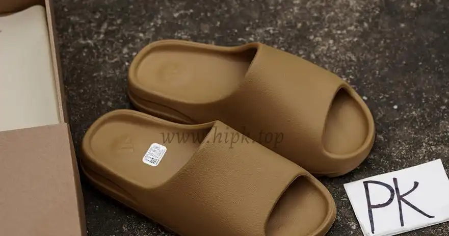 PK GOD adidas Yeezy Slide Ochre RETAIL MATERIALS READY TO SHIP