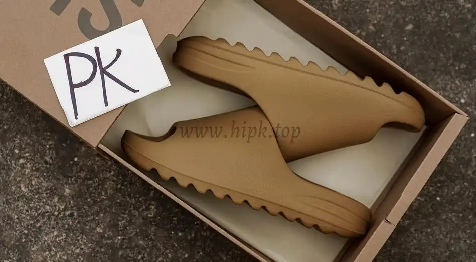 PK GOD adidas Yeezy Slide Ochre RETAIL MATERIALS READY TO SHIP