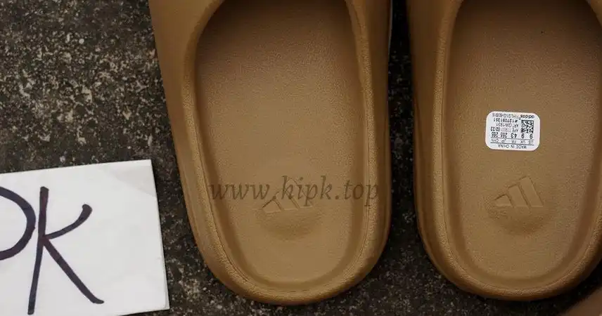 PK GOD adidas Yeezy Slide Ochre RETAIL MATERIALS READY TO SHIP