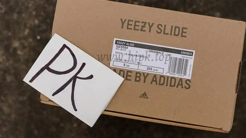 PK GOD adidas Yeezy Slide Pure (First Release) RETAIL MATERIALS READY TO SHIP