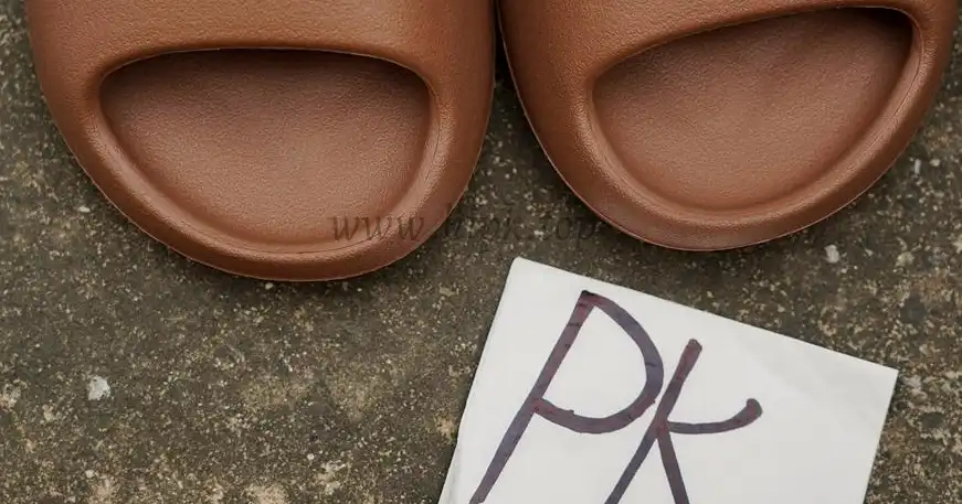 PK GOD adidas Yeezy Slide coffee RETAIL MATERIALS READY TO SHIP