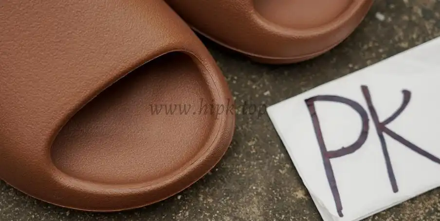 PK GOD adidas Yeezy Slide coffee RETAIL MATERIALS READY TO SHIP