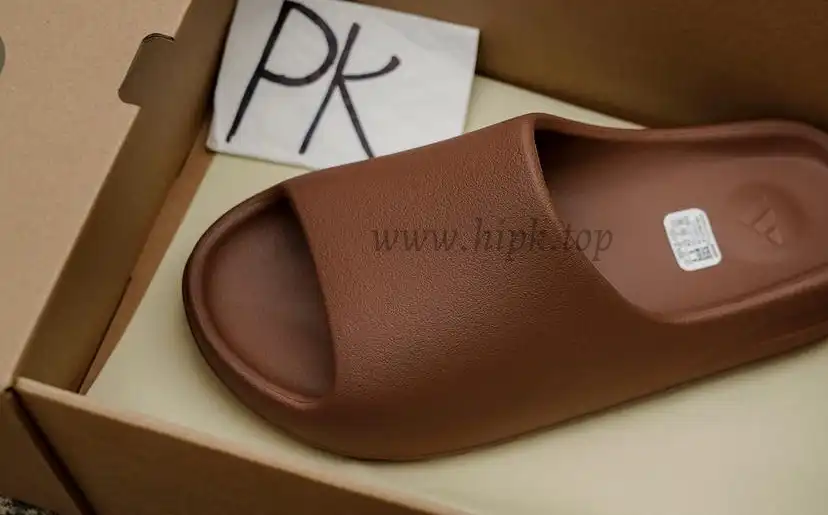 PK GOD adidas Yeezy Slide coffee RETAIL MATERIALS READY TO SHIP