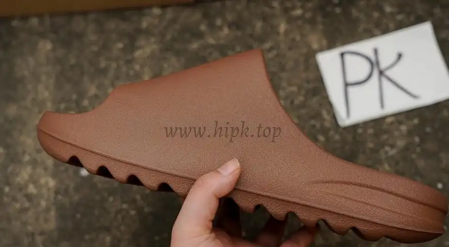 PK GOD adidas Yeezy Slide coffee RETAIL MATERIALS READY TO SHIP