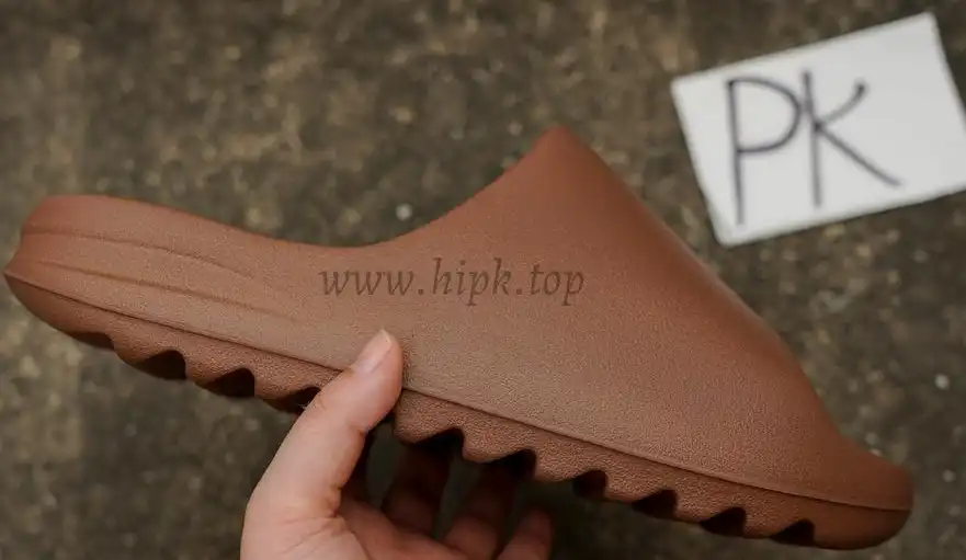 PK GOD adidas Yeezy Slide coffee RETAIL MATERIALS READY TO SHIP