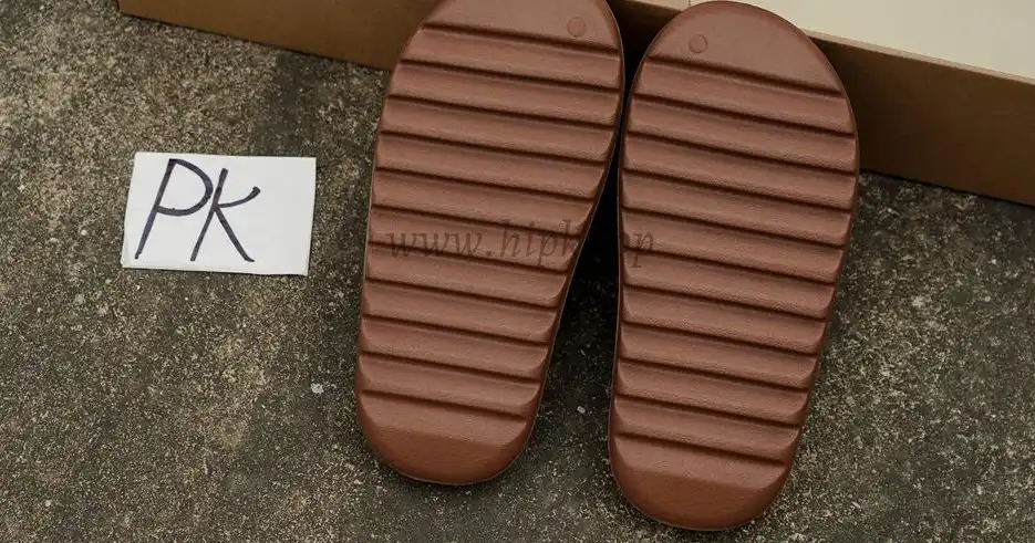 PK GOD adidas Yeezy Slide coffee RETAIL MATERIALS READY TO SHIP