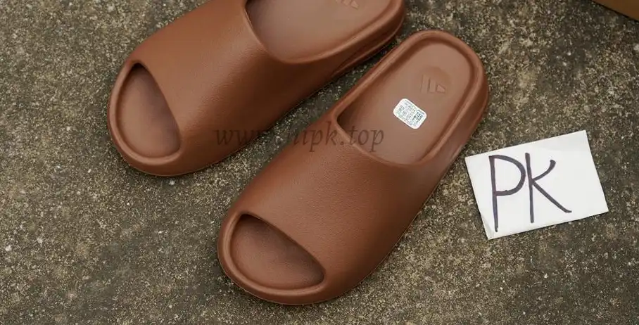 PK GOD adidas Yeezy Slide coffee RETAIL MATERIALS READY TO SHIP