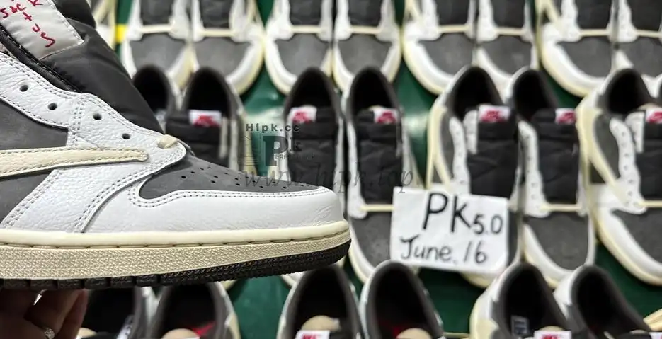 PK 5.0 Jordan 1 Retro Low OG SP Travis Scott Reverse Mocha RETAIL MATERIALS READY TO SHIP