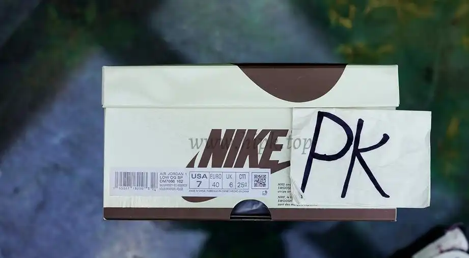 PK 5.0 Jordan 1 Retro Low OG SP Travis Scott Reverse Mocha RETAIL MATERIALS READY TO SHIP