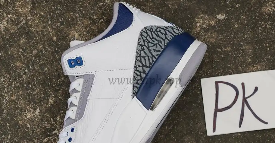 PK GOD Air Jordan 3 Midnight Navy RETAIL MATERIALS READY TO SHIP