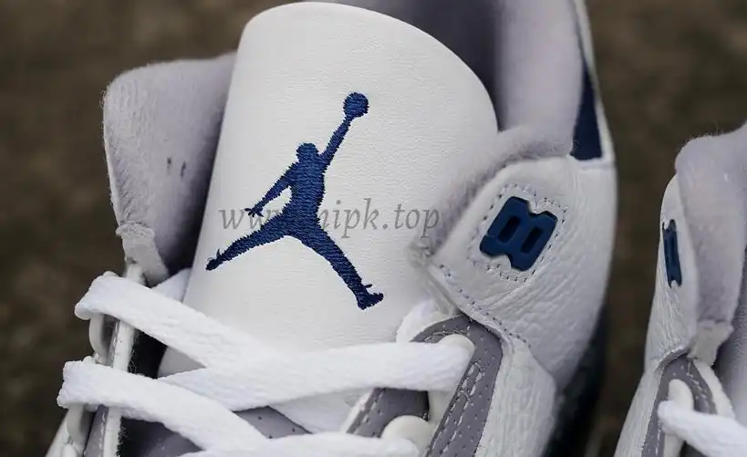 PK GOD Air Jordan 3 Midnight Navy RETAIL MATERIALS READY TO SHIP