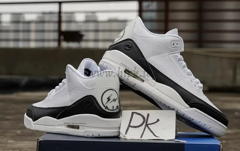 PK GOD Jordan 3 Retro Fragment RETAIL MATERIALS READY TO SHIP