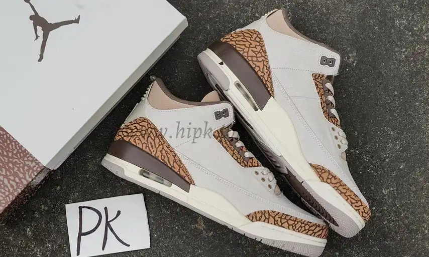 PK GOD Jordan 3 Retro Palomino RETAIL MATERIALS READY TO SHIP