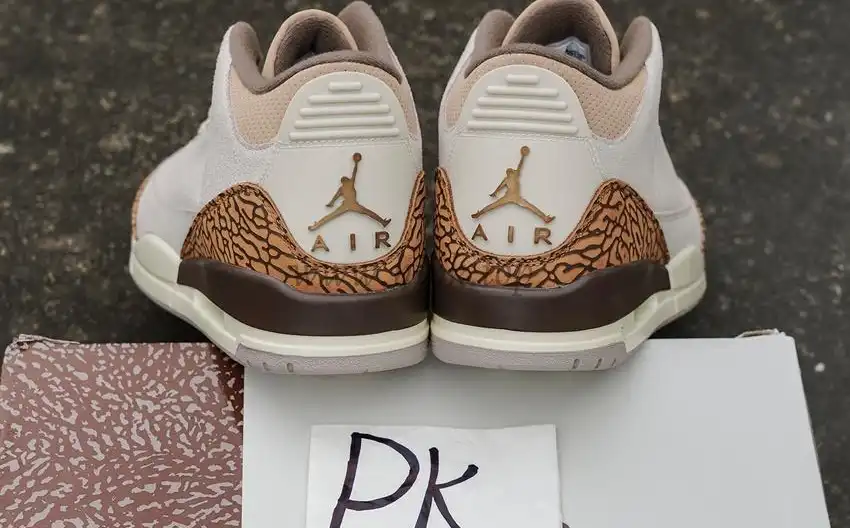 PK GOD Jordan 3 Retro Palomino RETAIL MATERIALS READY TO SHIP