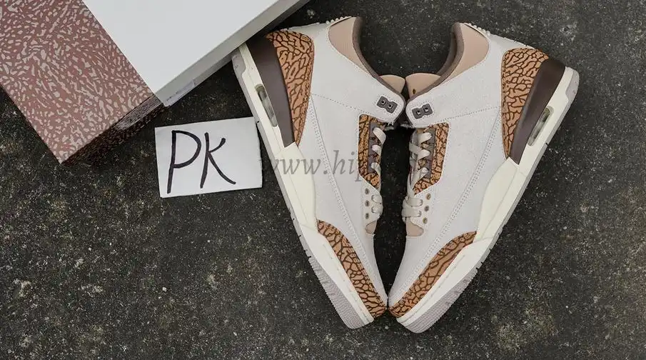 PK GOD Jordan 3 Retro Palomino RETAIL MATERIALS READY TO SHIP