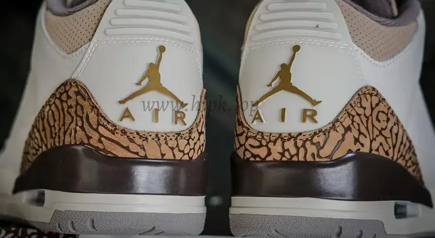 PK GOD Jordan 3 Retro Palomino RETAIL MATERIALS READY TO SHIP