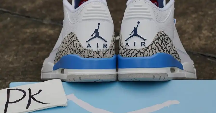 PK GOD Jordan 3 Retro UNC Retail Materials Ready to Ship