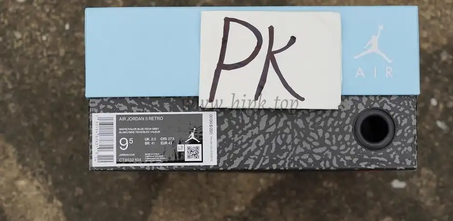 PK GOD Jordan 3 Retro UNC Retail Materials Ready to Ship