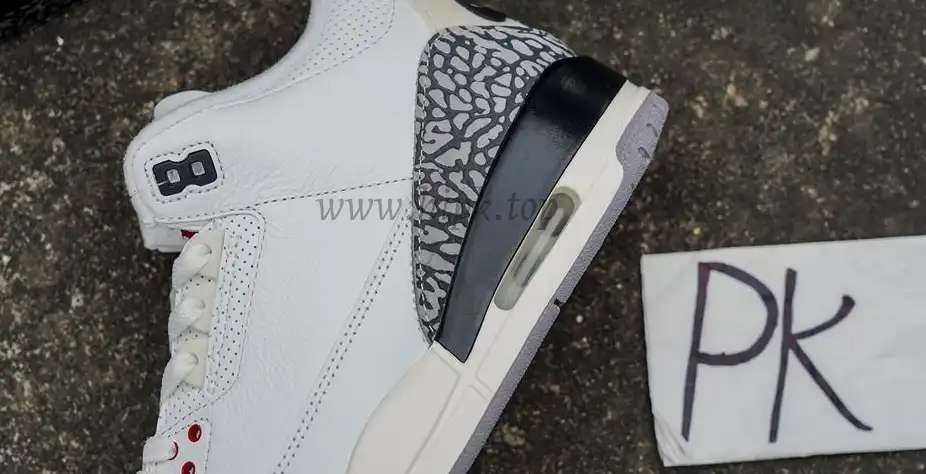 PK GOD Jordan 3 Retro White Cement Reimagined RETAIL MATERIALS READY TO SHIP