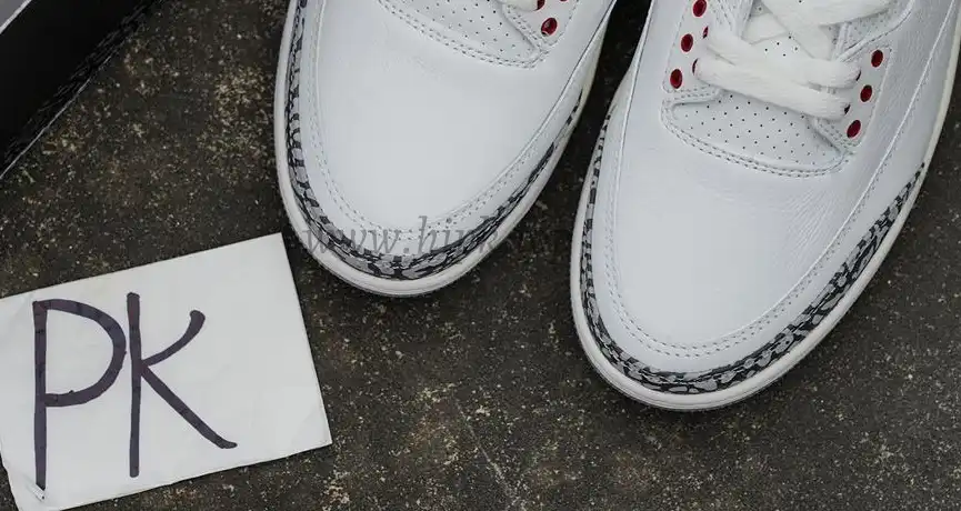 PK GOD Jordan 3 Retro White Cement Reimagined RETAIL MATERIALS READY TO SHIP