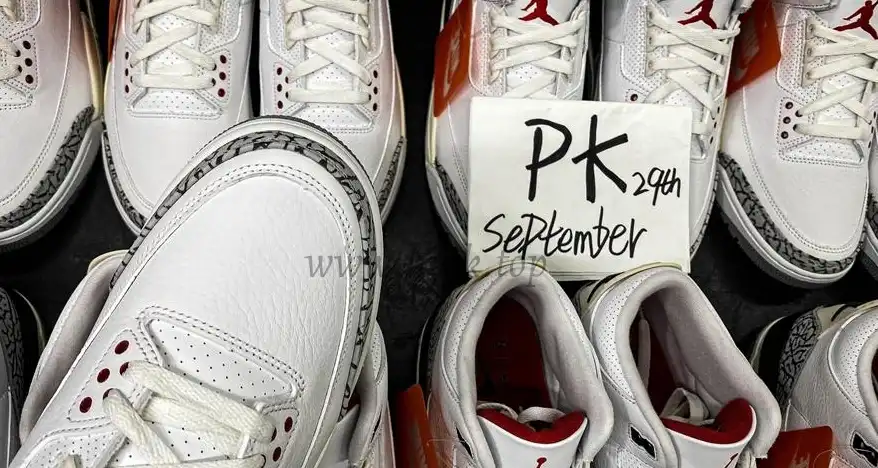 PK GOD Jordan 3 Retro White Cement Reimagined RETAIL MATERIALS READY TO SHIP