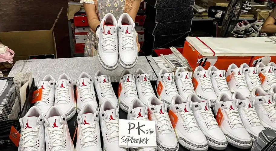 PK GOD Jordan 3 Retro White Cement Reimagined RETAIL MATERIALS READY TO SHIP